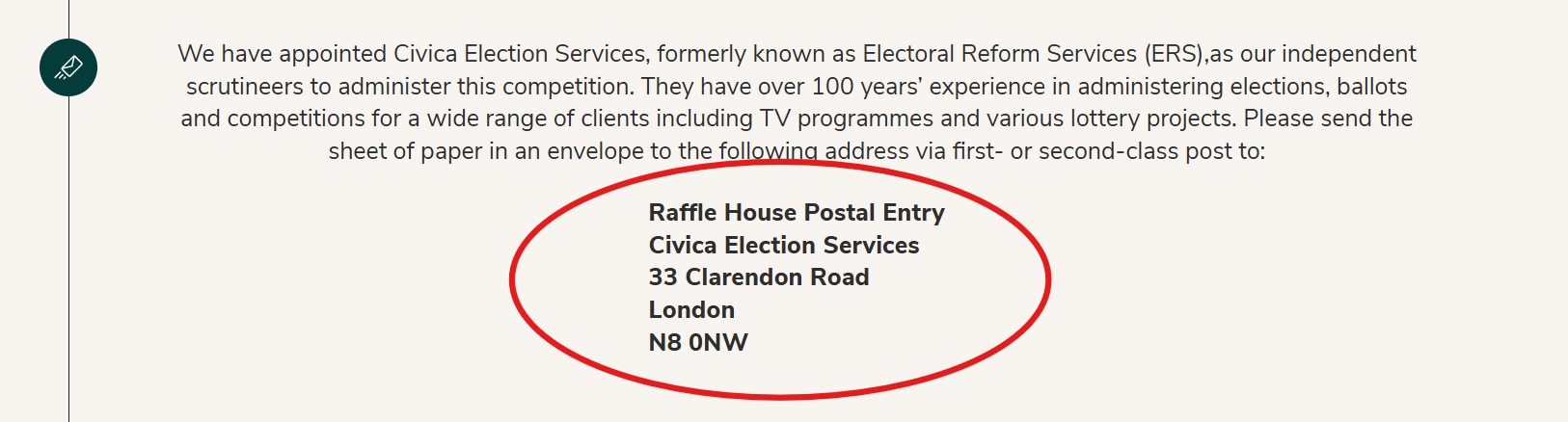 Raffle House Review - Annoying website experience on purpose