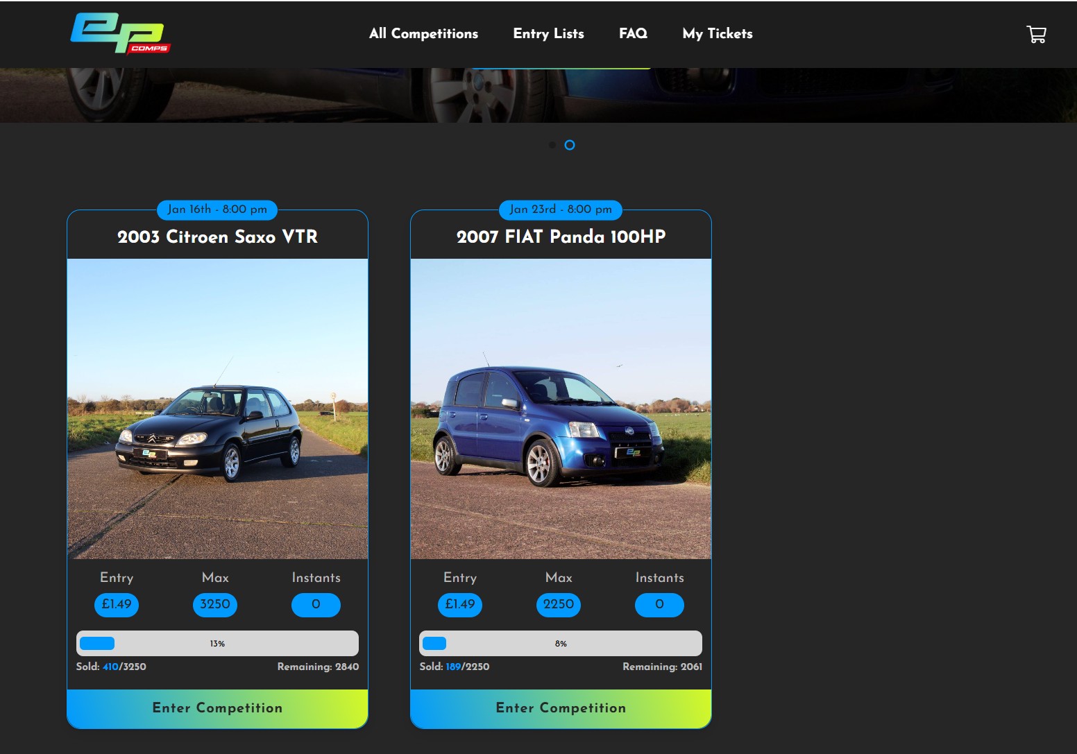 EP Comps Review - Prizes